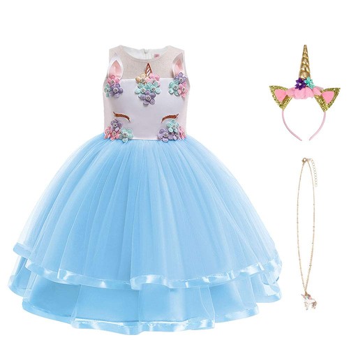 Prinzessin kleid einhorn 110cm - kleid,