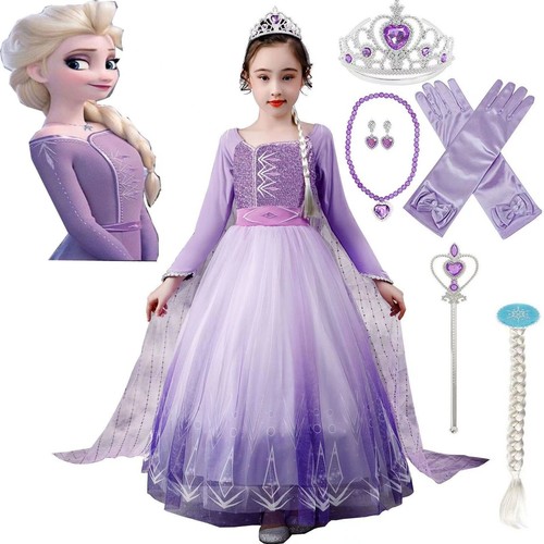 Lila elsa prinzessin kinder - lila,