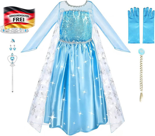 Kinder prinzessin kostüm set - prinzessin,